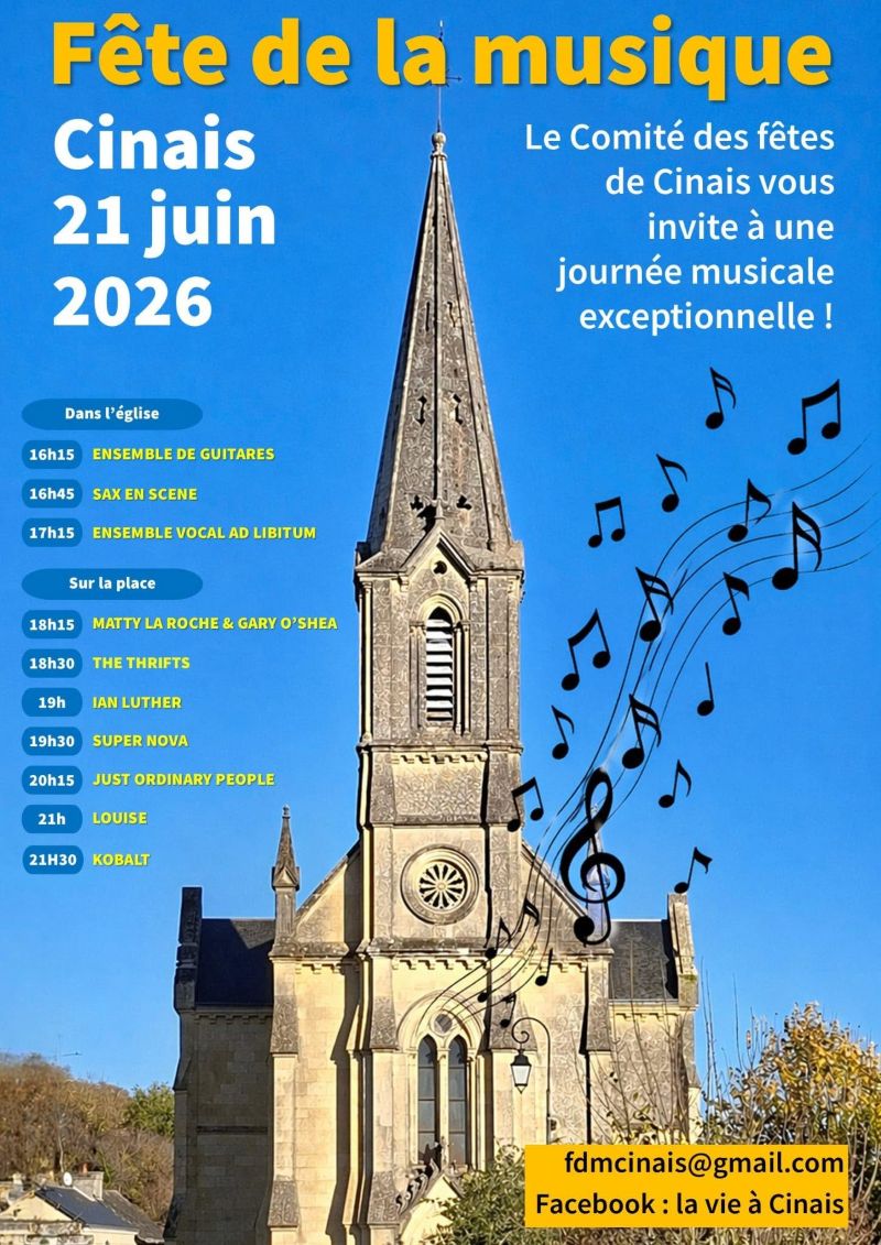 Fête de la Musique à Cinais Cinais