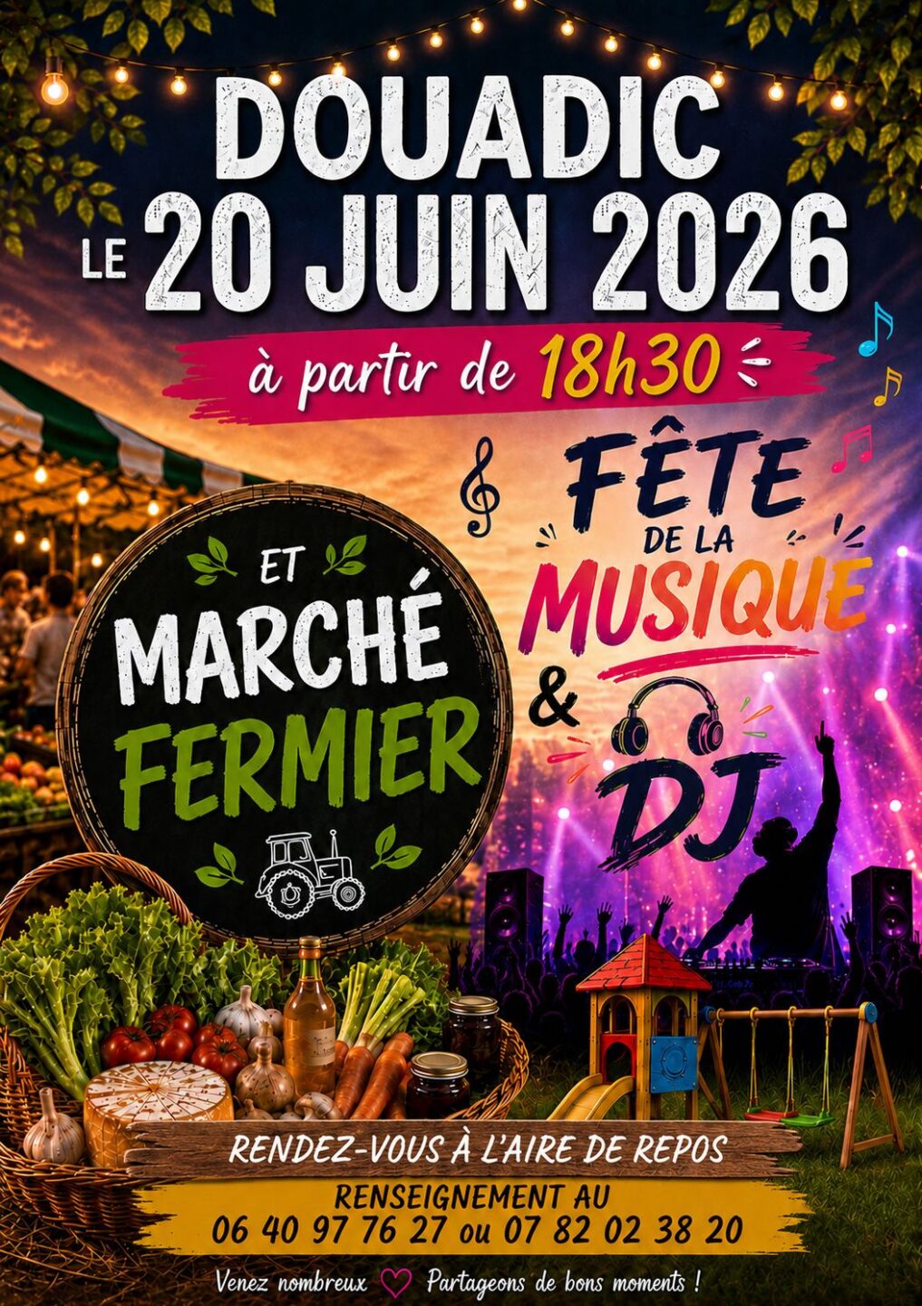 Fête de la musique à Douadic Douadic