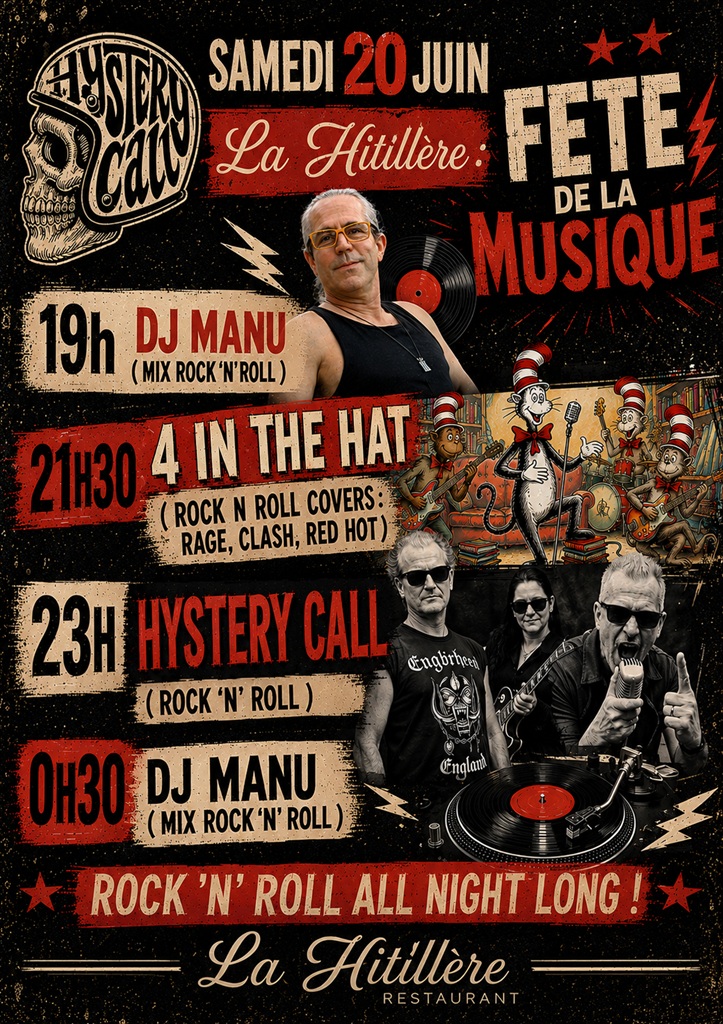 Fête de la musique à la Hitillère Restaurant La Hitillère Messanges