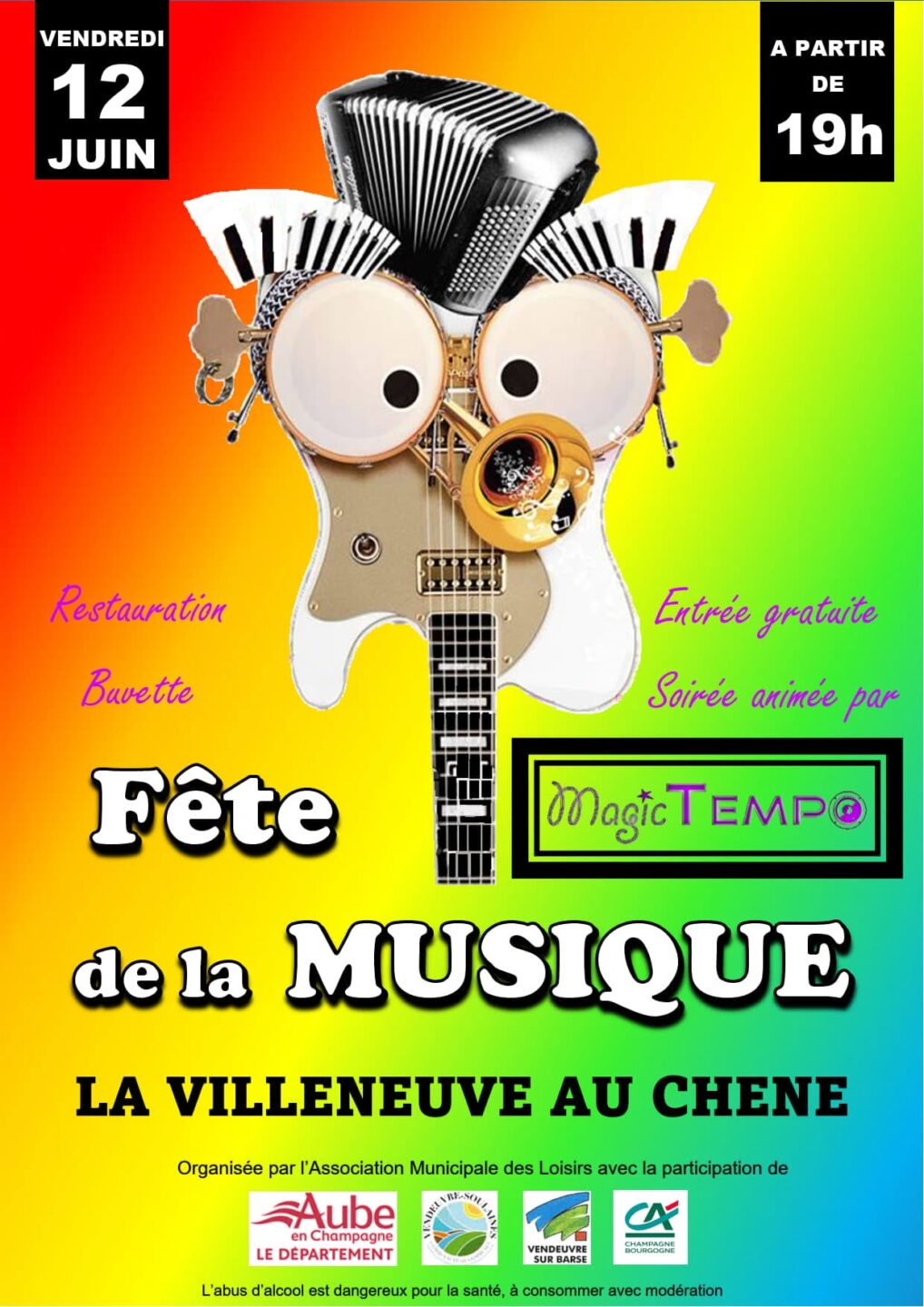 Fête de la musique à La Villeneuve-au-Chêne La Villeneuve-au-Chêne