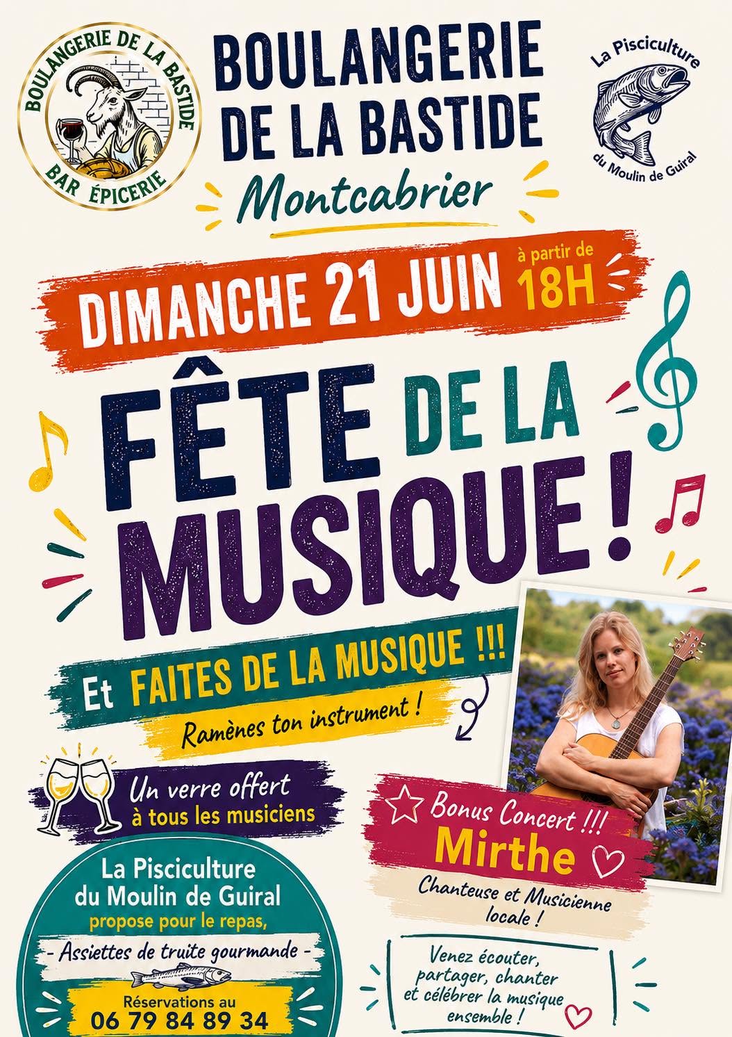 Fête de la musique à Montcabrier Montcabrier