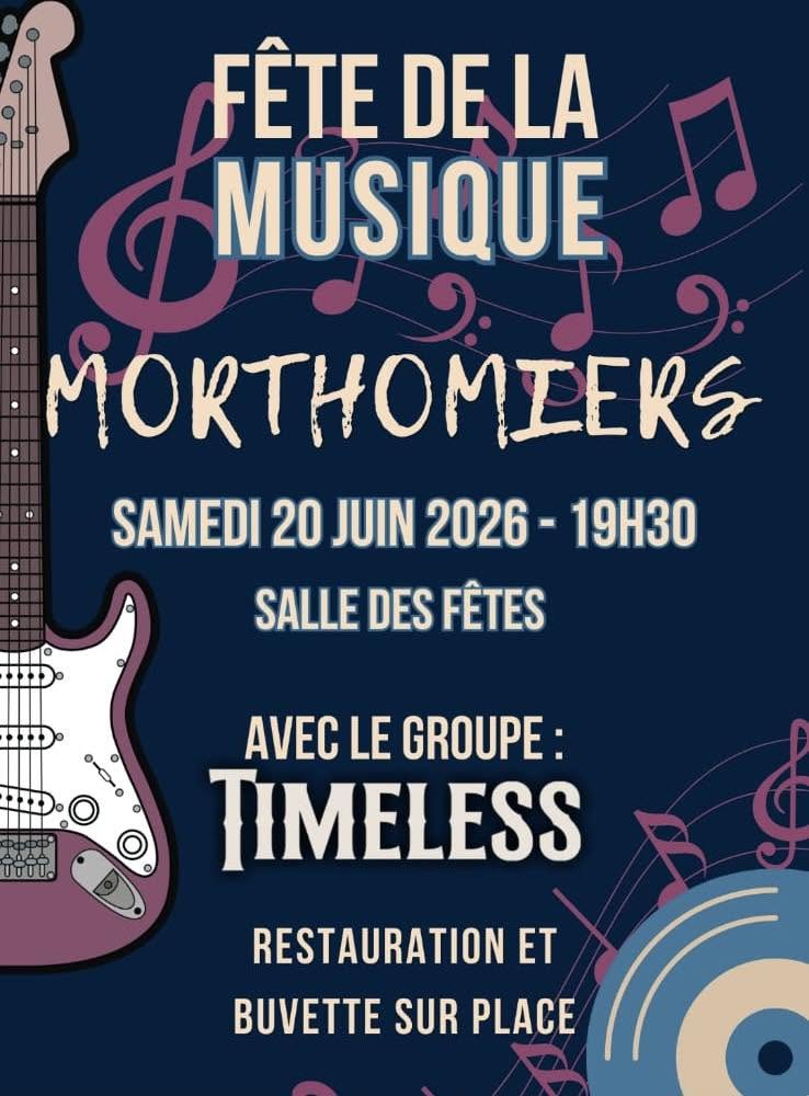 Fête de la Musique à Morthomiers Morthomiers
