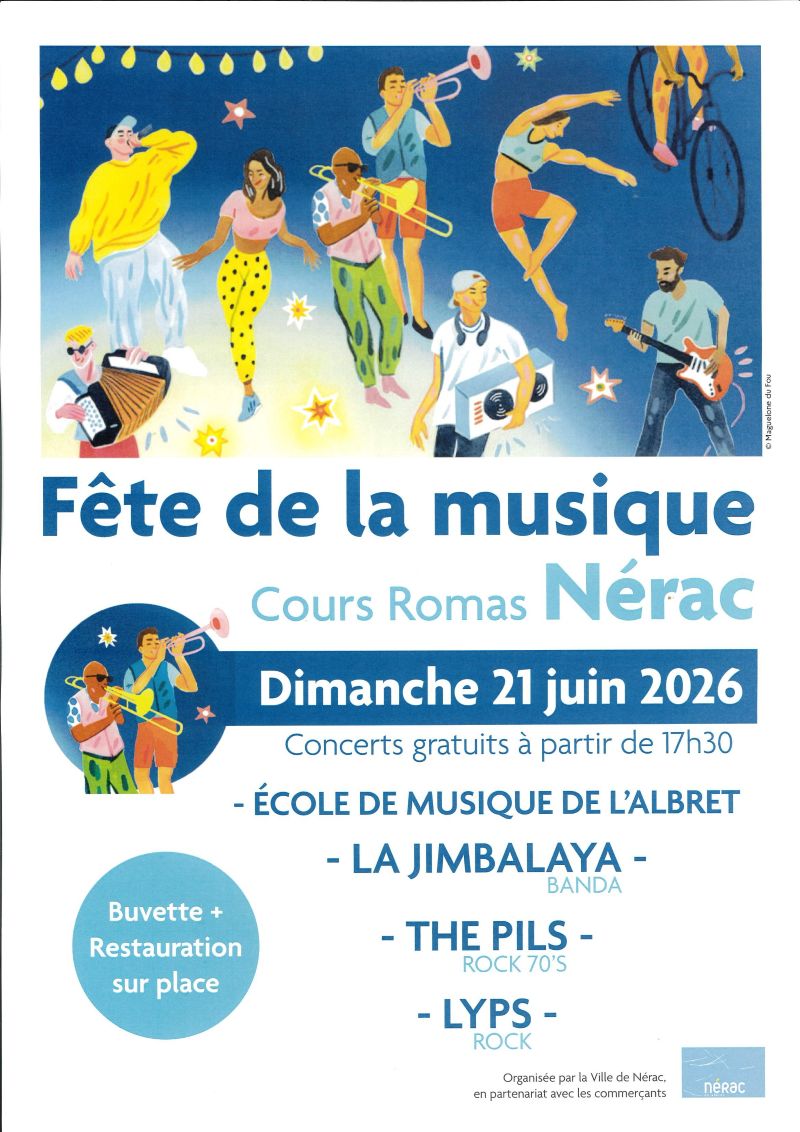 Fête de la musique à Nérac Nérac