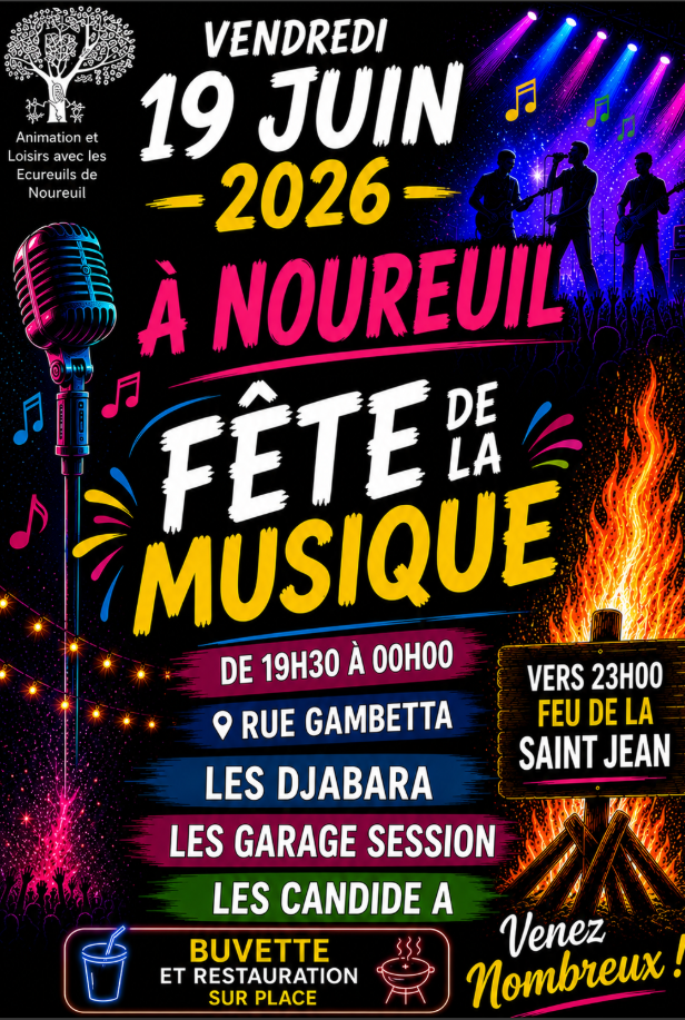Fête de la Musique à Noureuil Viry-Noureuil