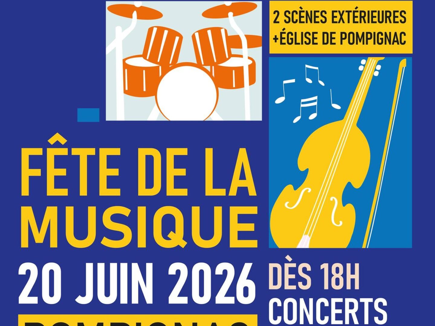 Fête de la musique à Pompignac Pompignac