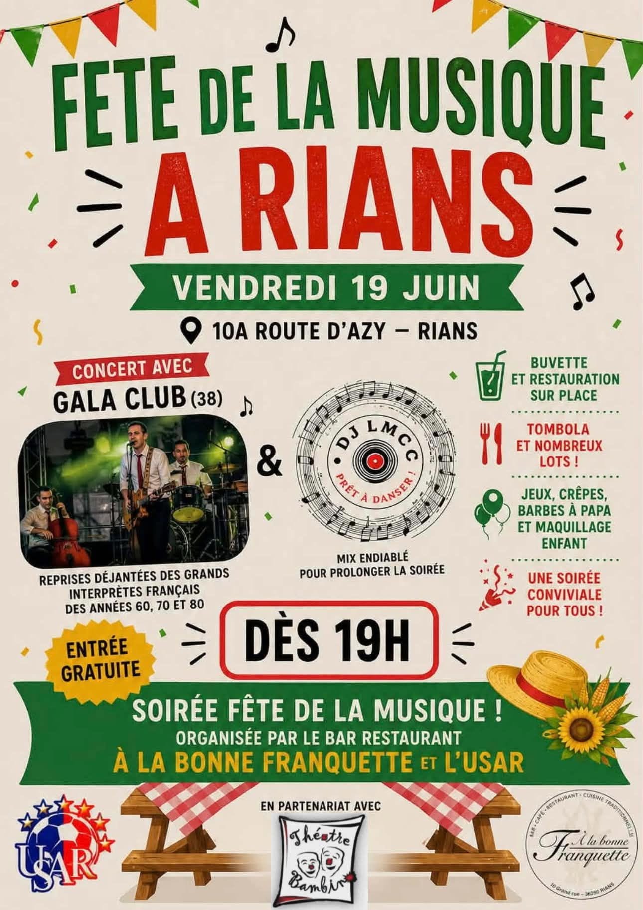 Fête de la Musique à Rians Rians