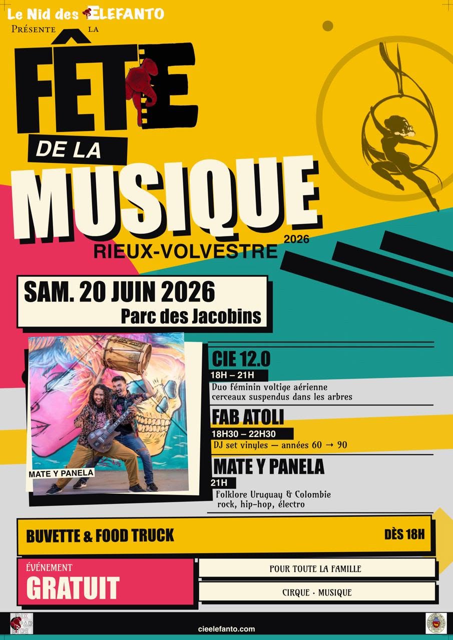 FÊTE DE LA MUSIQUE À RIEUX-VOLVESTRE Place des Jacobins Rieux-Volvestre