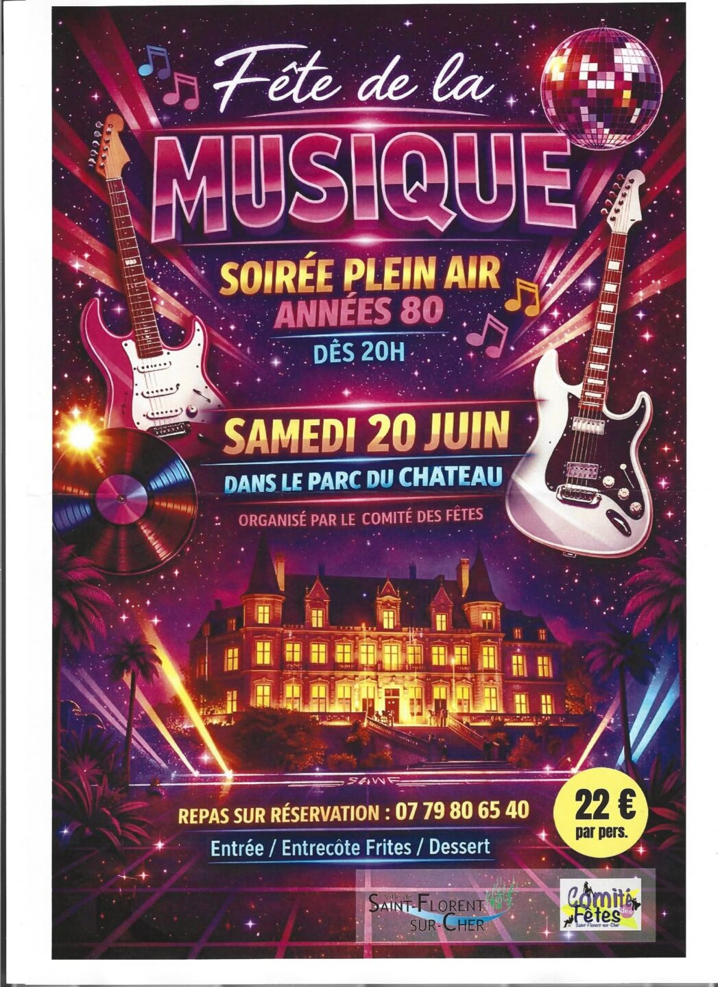Fête de la Musique à Saint Florent Sur Cher Saint-Florent-sur-Cher