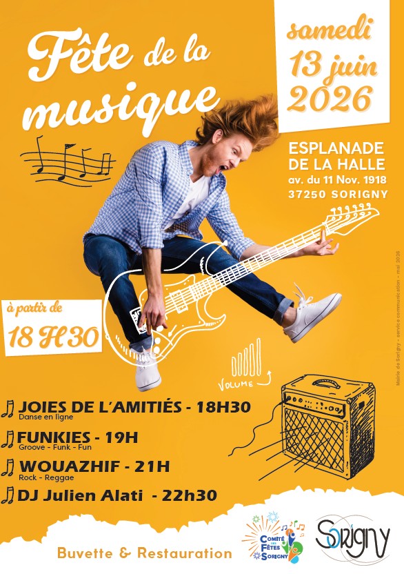 Fête de la musique à Sorigny Sorigny