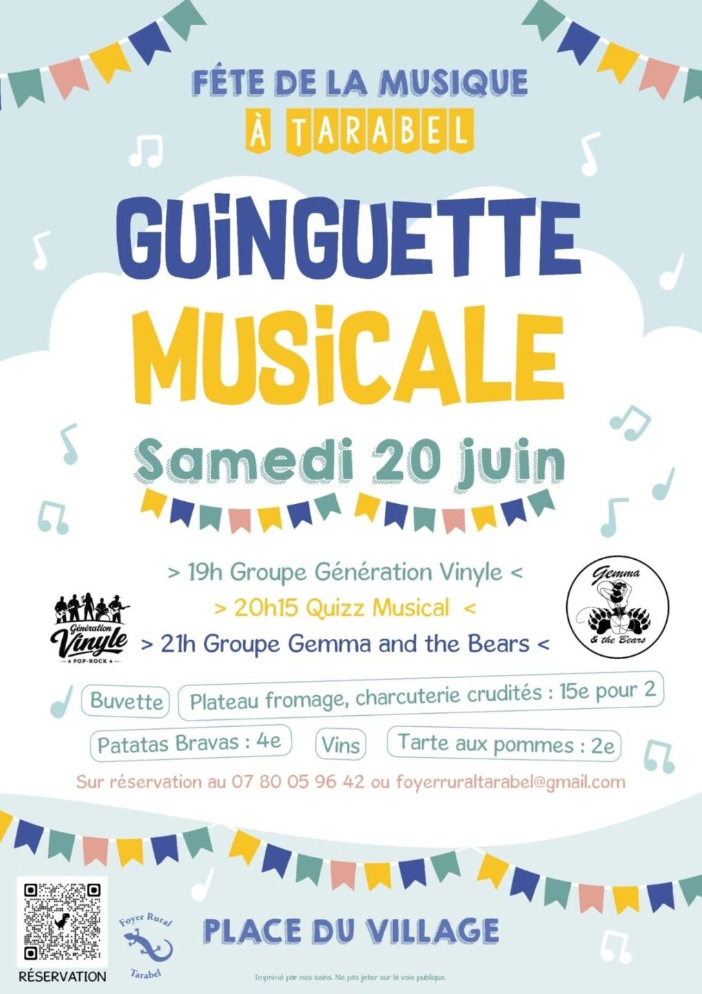 FÊTE DE LA MUSIQUE À TARABEL Tarabel