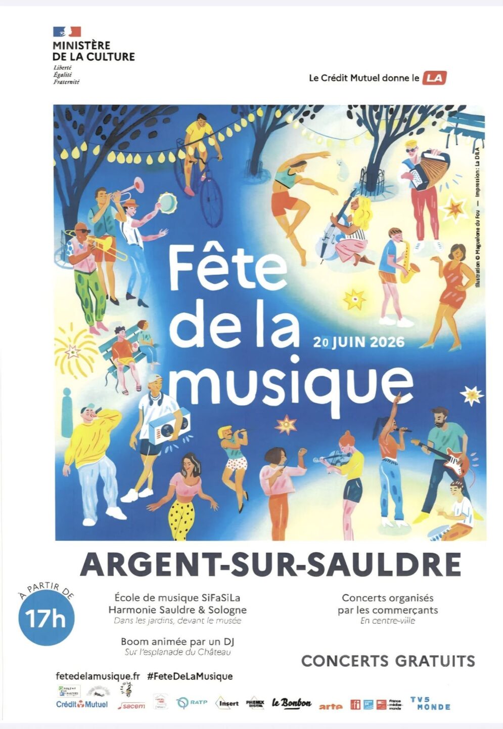 Fête de la Musique  Argent-sur-Sauldre