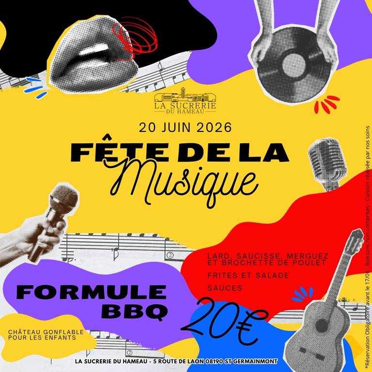 Fête de la musique au Hameau de la Sucrerie Le Hameau de la Sucrerie Saint-Germainmont