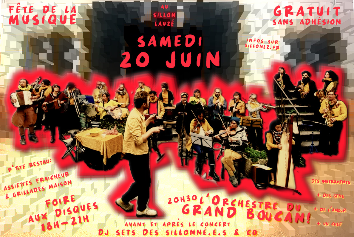 FÊTE DE LA MUSIQUE AVEC L’ORCHESTRE DU GRAND BOUCAN! Marvejols