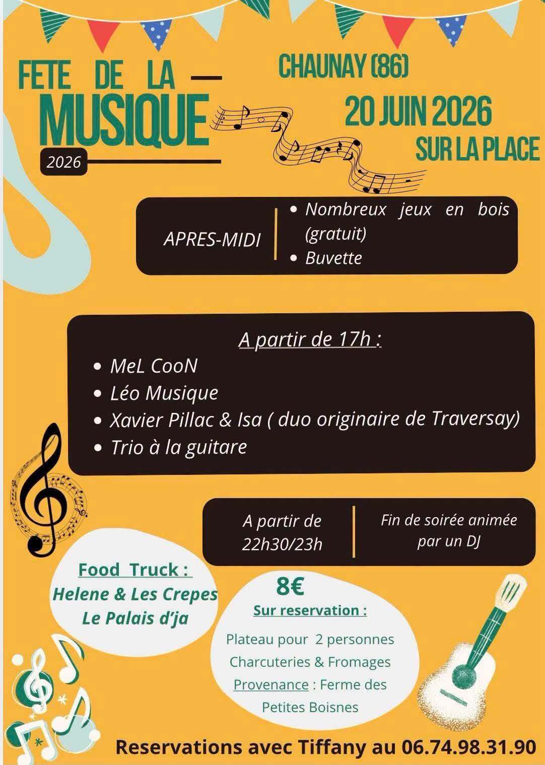 Fête de la musique Chaunay