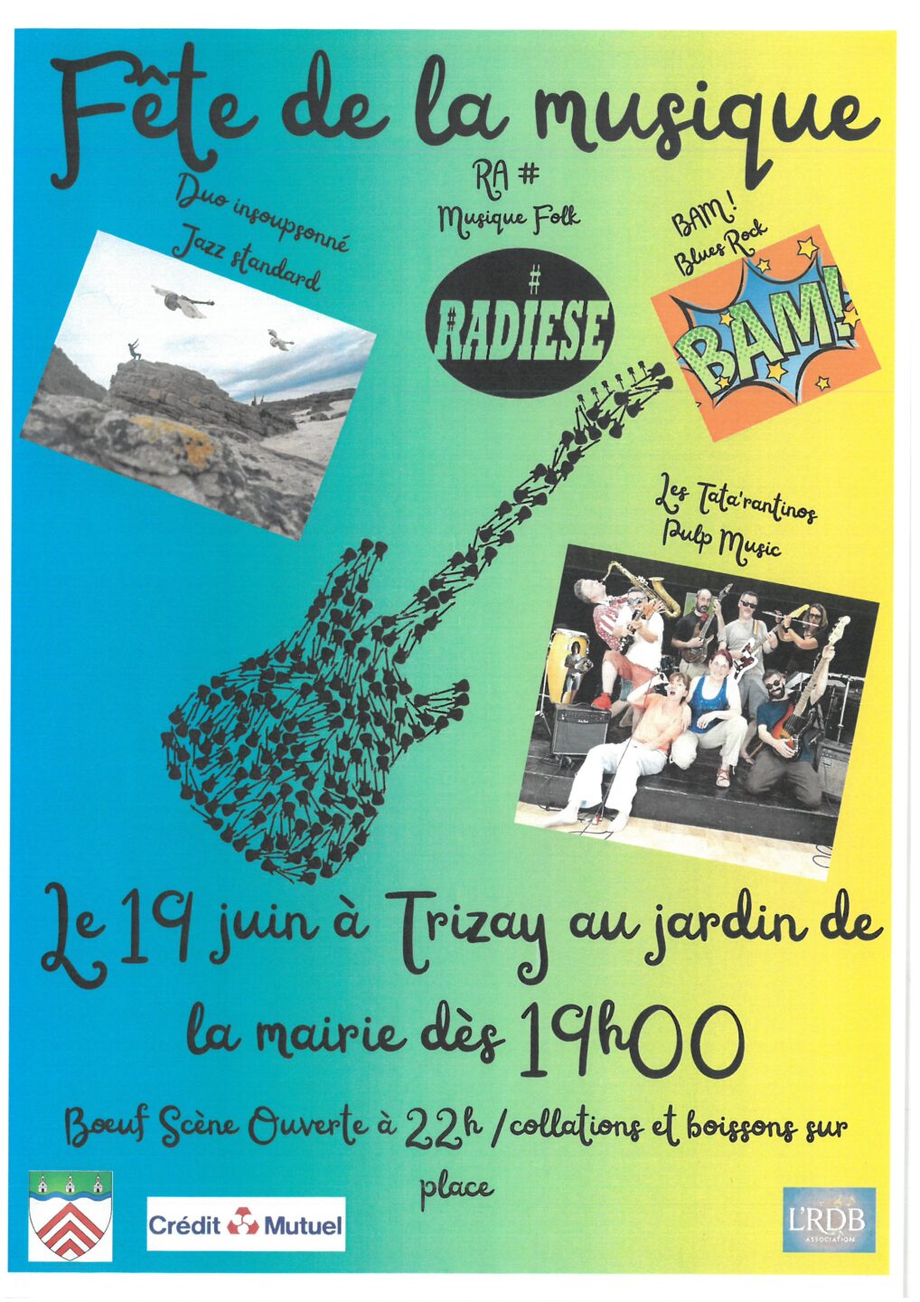 Fête de la musique de Trizay Trizay-Coutretot-Saint-Serge