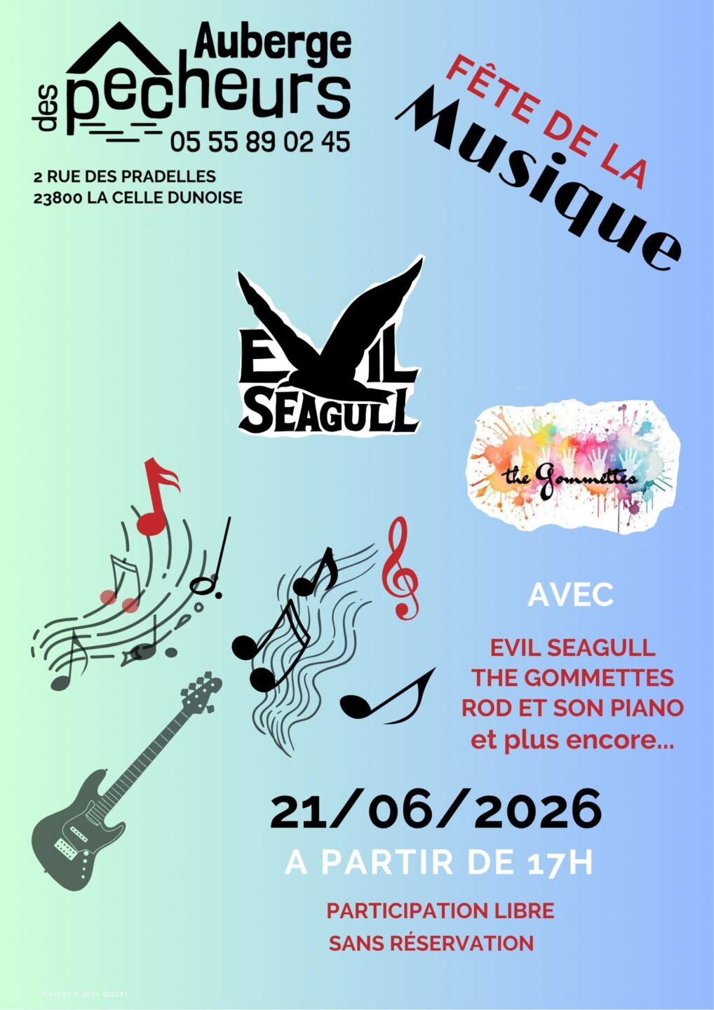 Fête de la musique La Celle-Dunoise