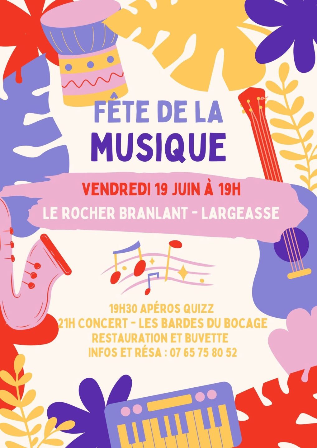 Fête de la musique Largeasse Largeasse