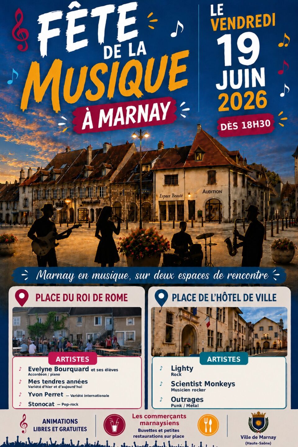 Fête de la musique Marnay