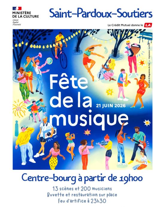 Fête de la musique Saint-Pardoux-Soutiers