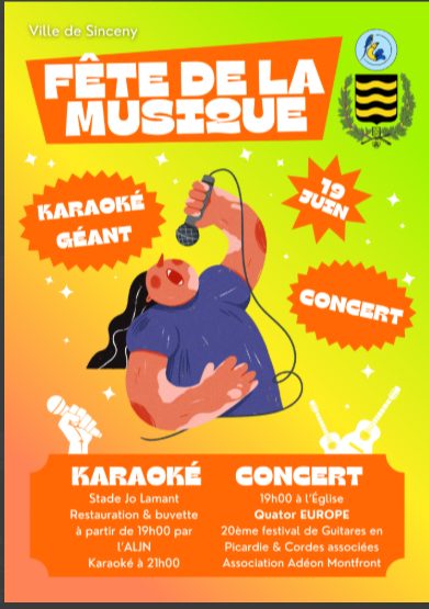Fête de la musique Sinceny Sinceny