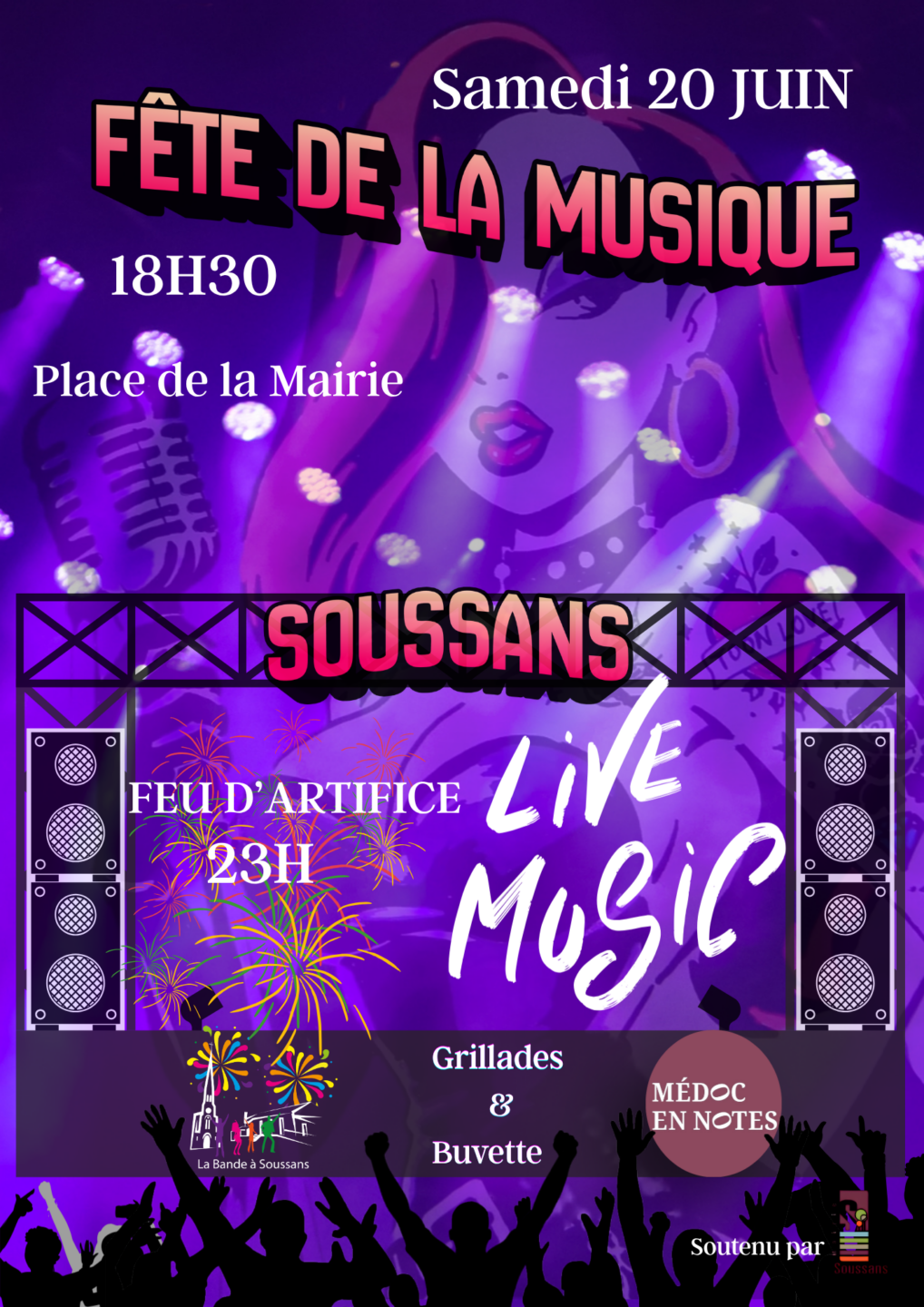 Fête de la musique Soussans 2026 Soussans Soussans