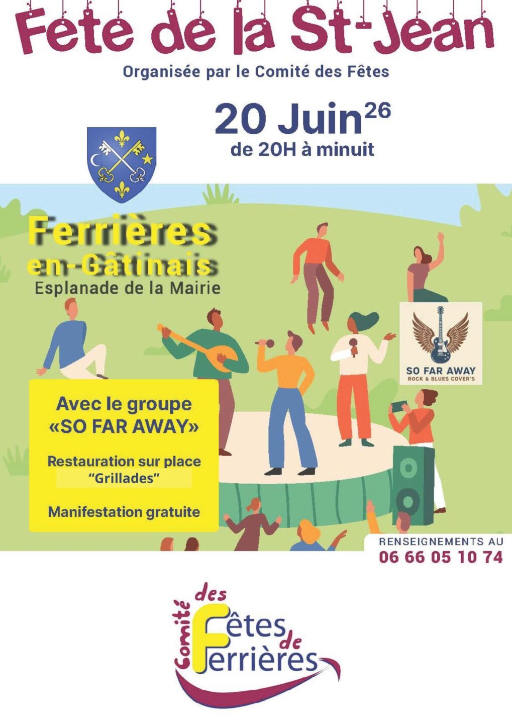 Fête de la Saint Jean  Ferrières-en-Gâtinais