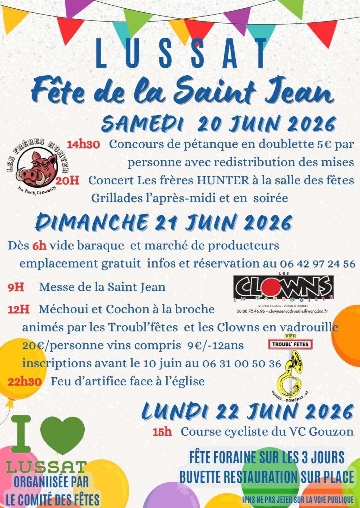 Fête de la Saint-Jean Lussat