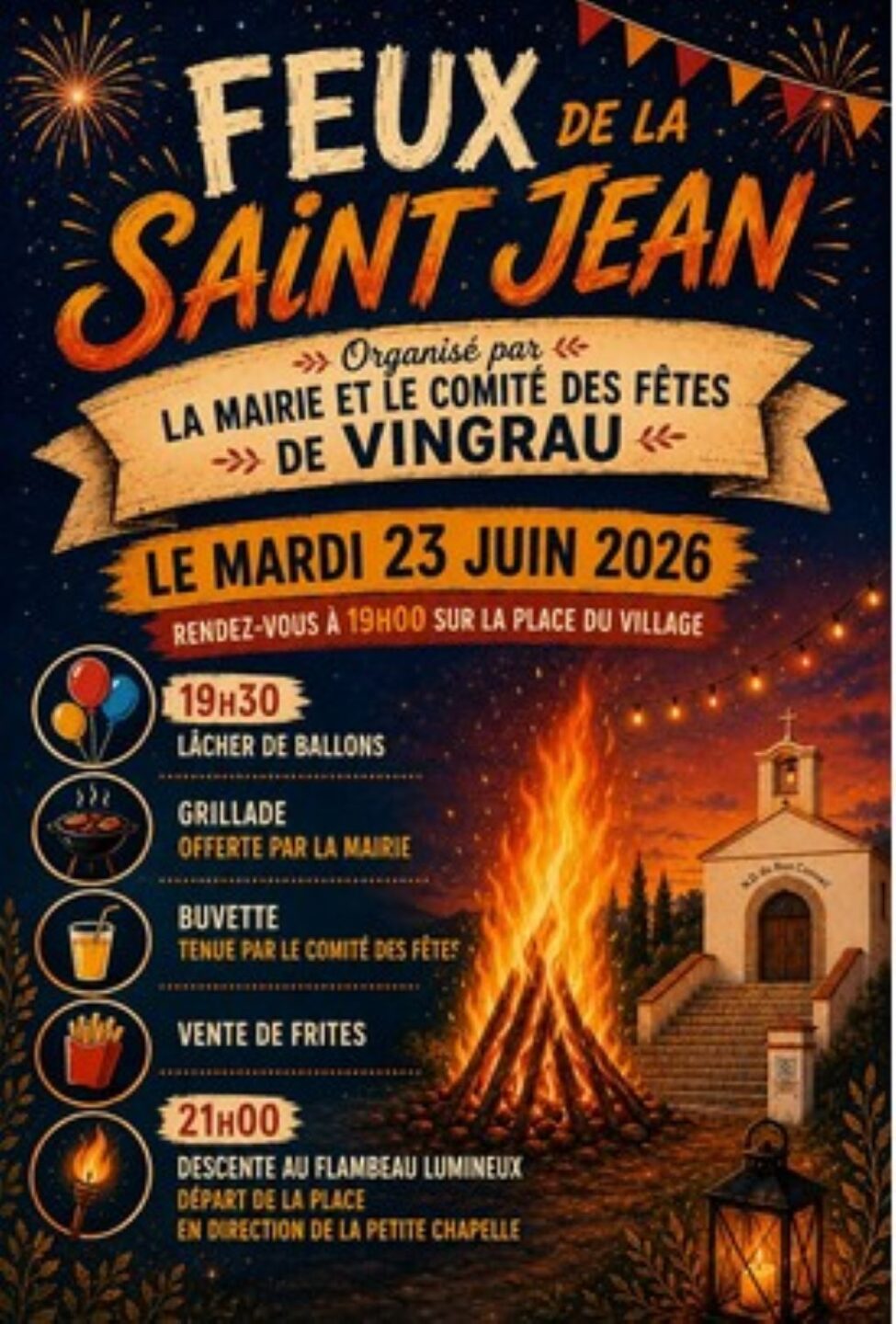 FÊTE DE LA SAINT-JEAN Vingrau