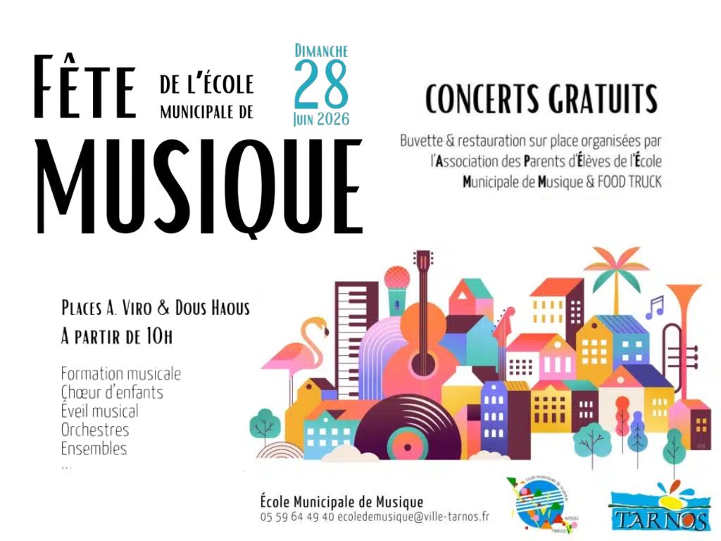 Fête de l’école municipale de musique RD810 Tarnos