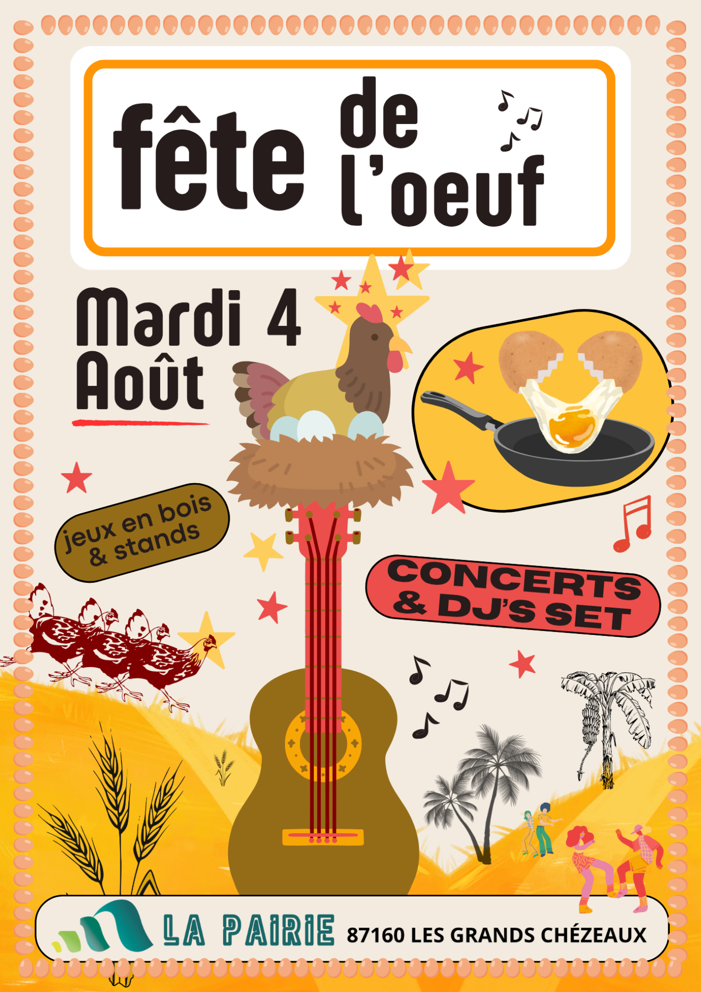 fête de l&rsquo;oeuf  Les Grands-Chézeaux
