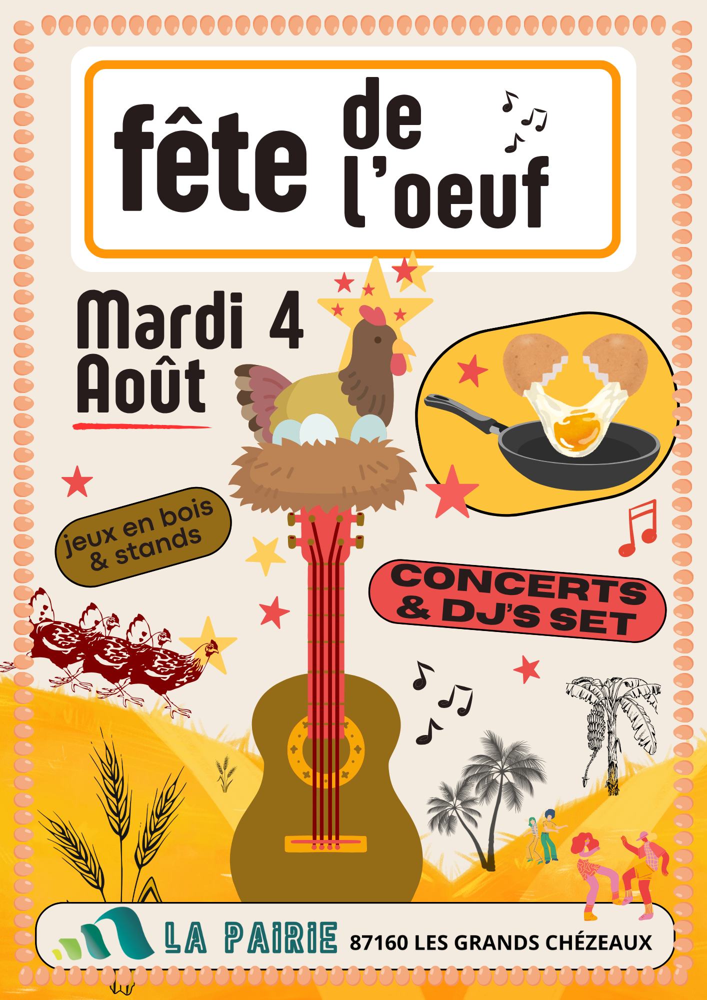 fête de l’oeuf Les Grands-Chézeaux