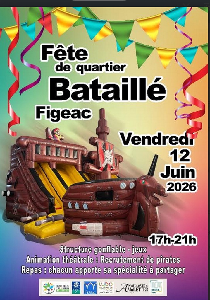 Fête de quartier Bataillé à Figeac Figeac