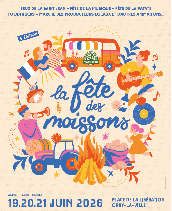 Fête des moissons à Orry-la-Ville Place de la Libération Orry-la-Ville 2026-06-19