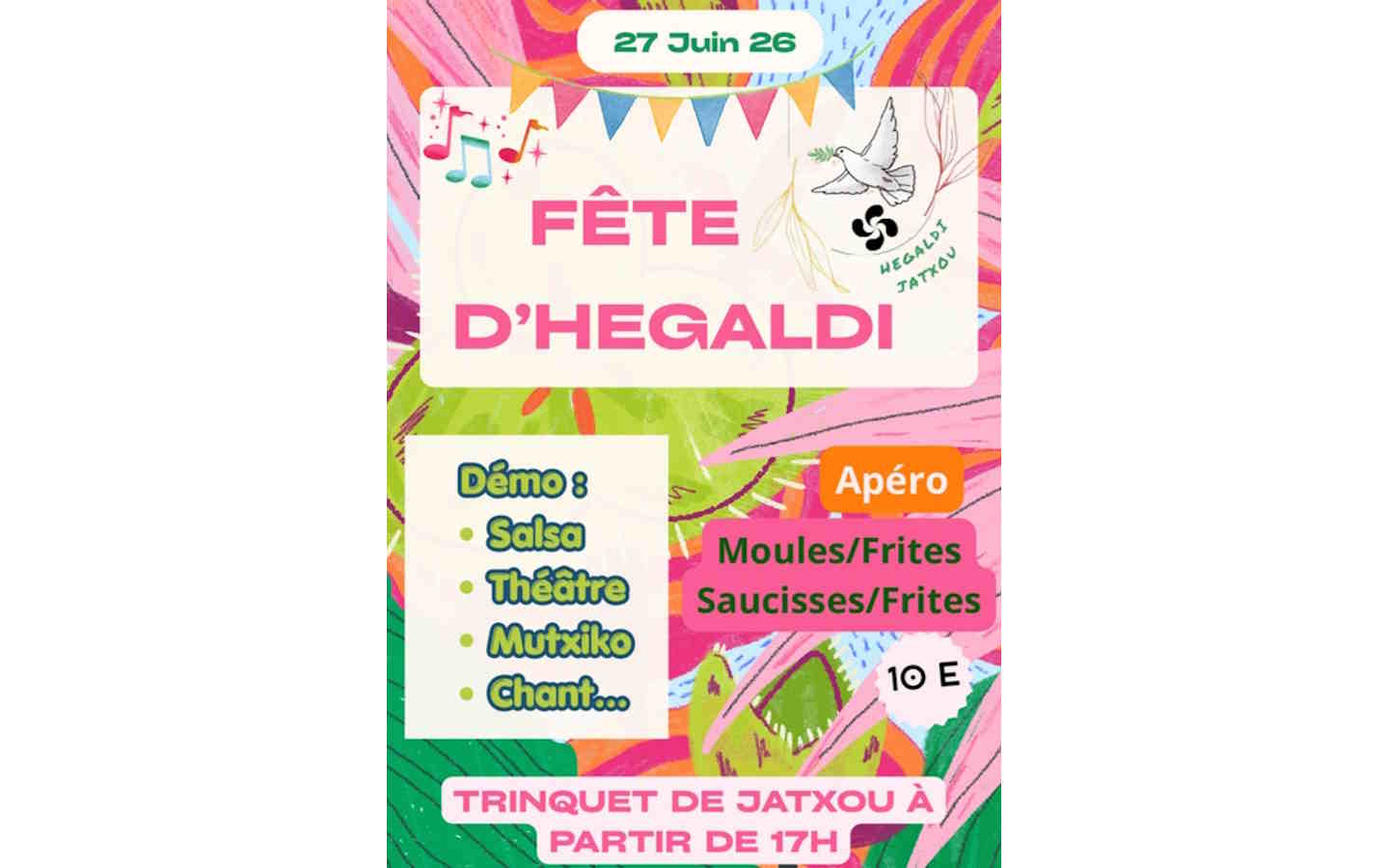 Fête d’Hegaldi Trinquet Jatxou
