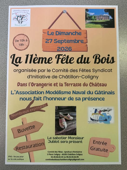 Fête du bois Châtillon-Coligny