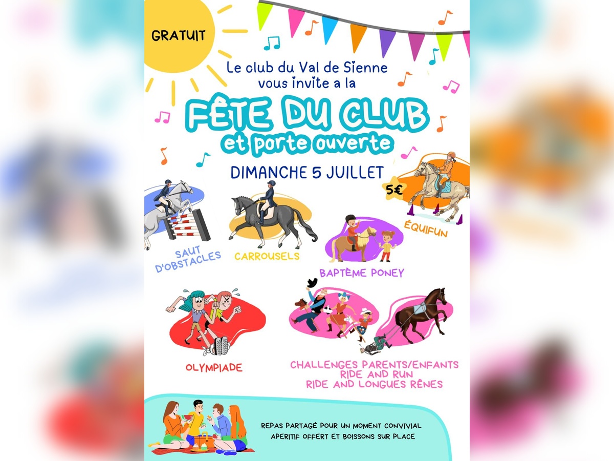 Fête du club et portes ouvertes Lieu-dit Les Vallées Gavray-sur-Sienne