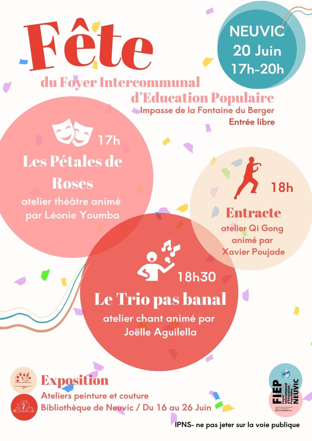 Fête du Foyer Intercommunal d’Education Populaire Neuvic