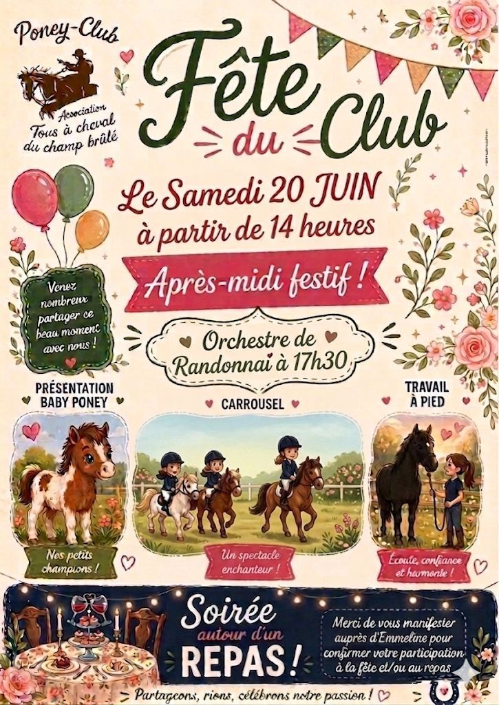 Fête du Poney Club Lamblore