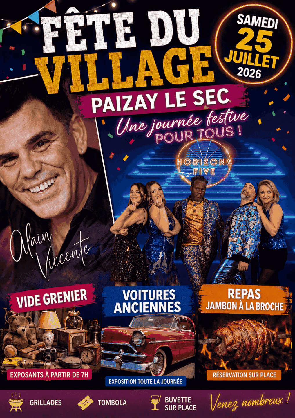 Fête du village Paizay-le-Sec