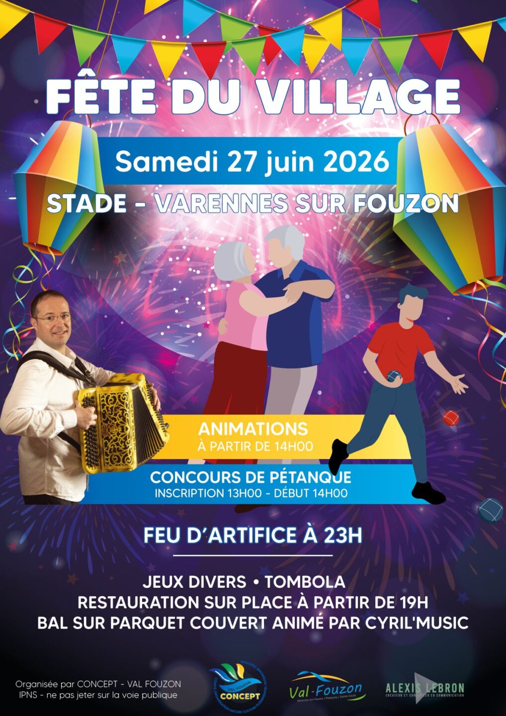 Fête du village Val-Fouzon