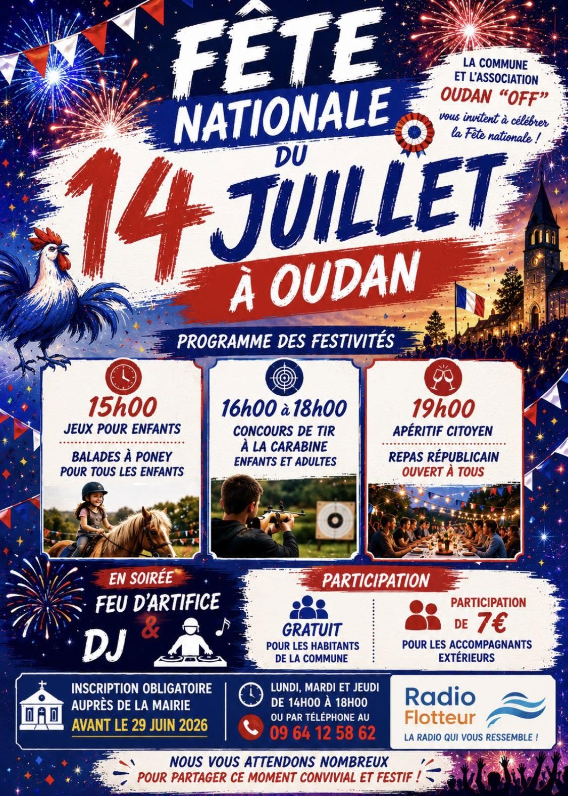 Fête nationale à Oudan Oudan Oudan 2026-07-14