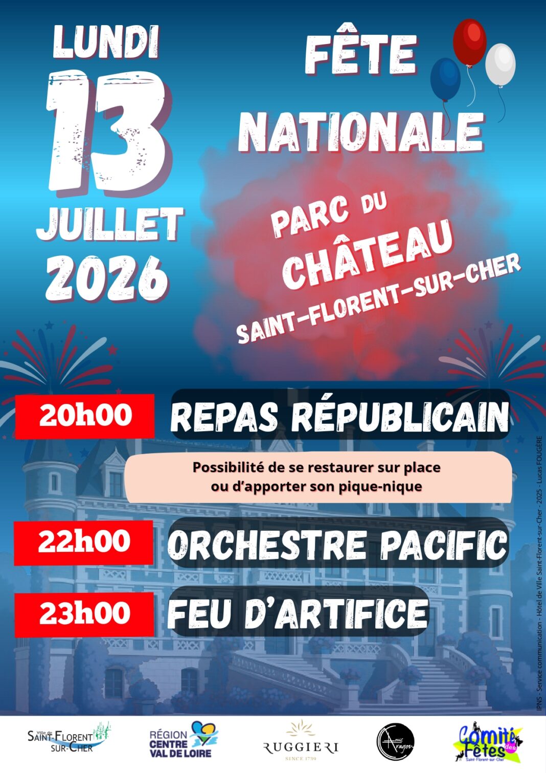 Fête Nationale à Saint-Florent-Sur-Cher  Saint-Florent-sur-Cher