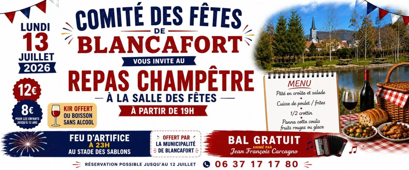 Fête Nationale  Blancafort