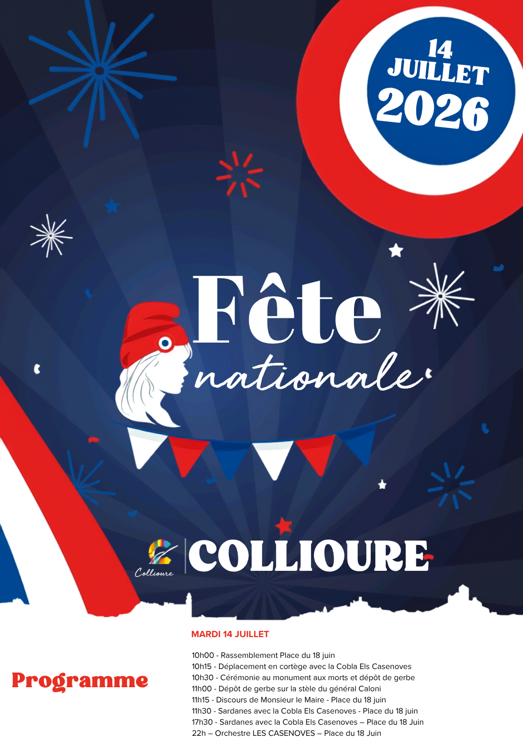 FÊTE NATIONALE Collioure Collioure 2026-07-14