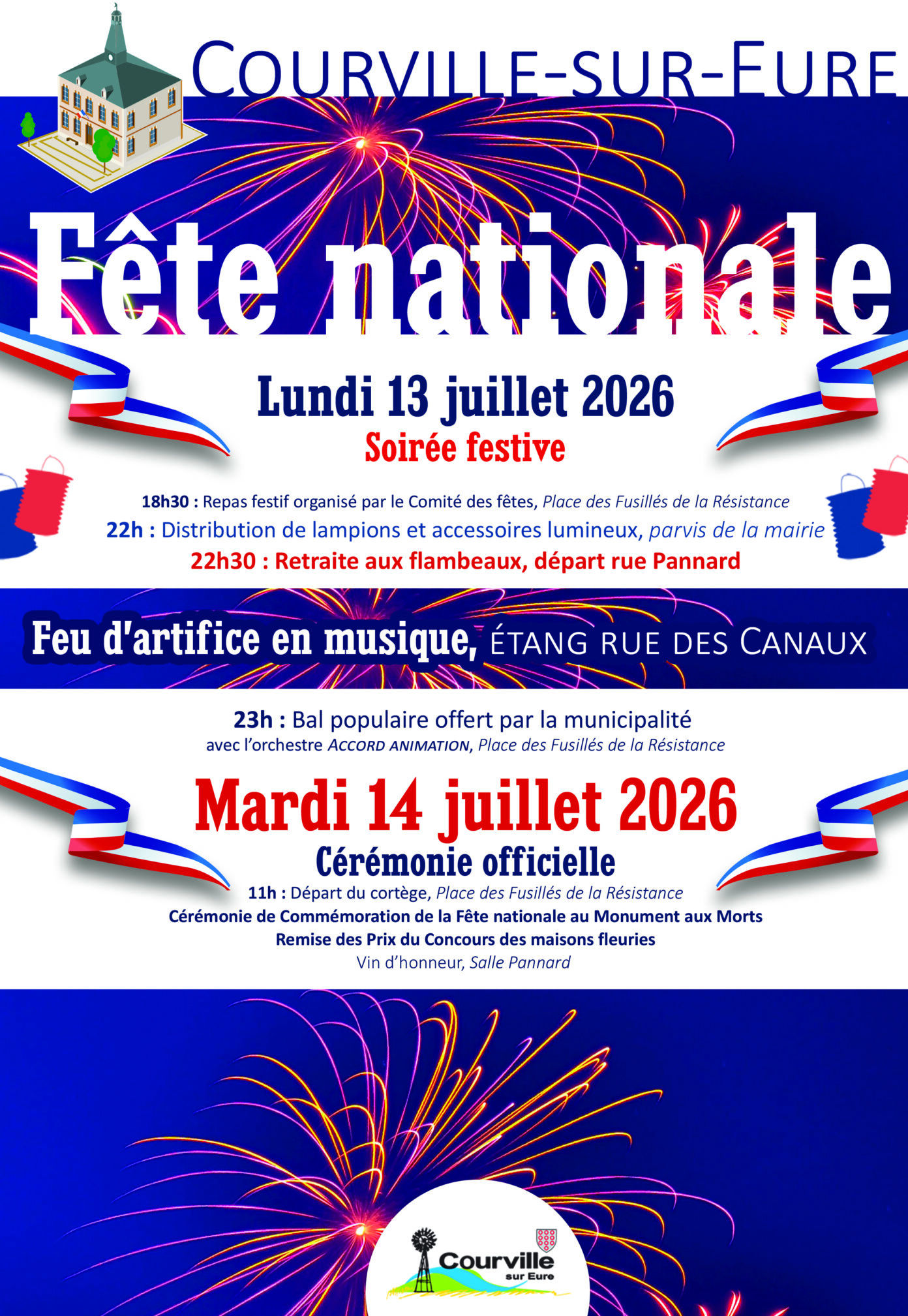 Fête Nationale de Courville-sur-Eure  Courville-sur-Eure
