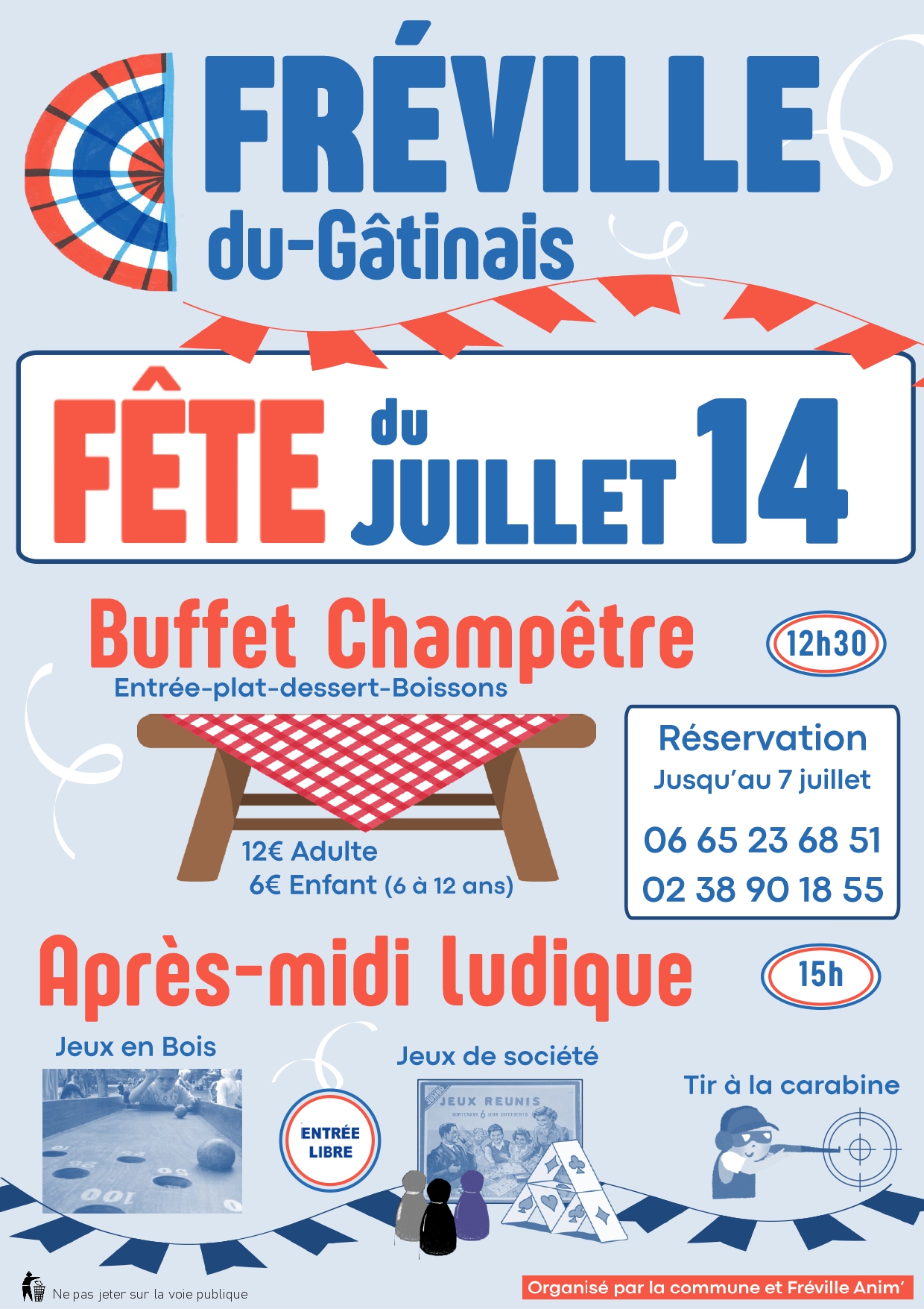 Fête Nationale  Fréville-du-Gâtinais
