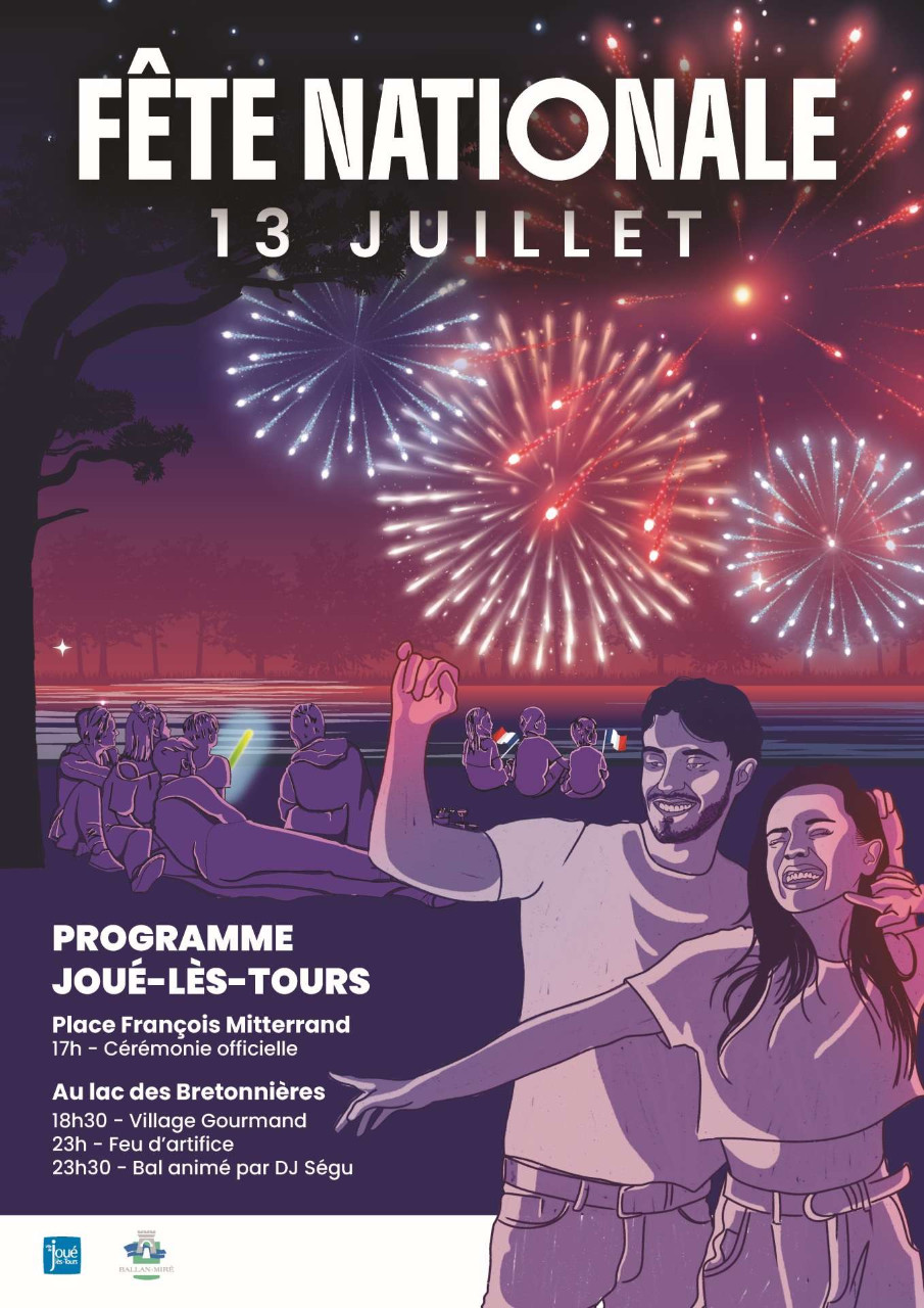 Fête nationale Joué-lès-Tours
