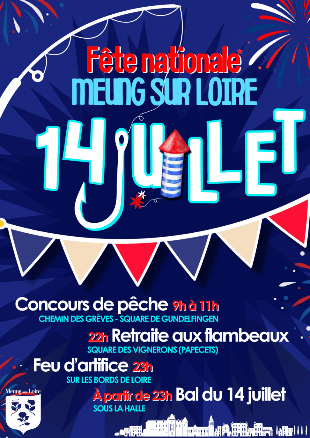 Fête Nationale Meung-sur-Loire