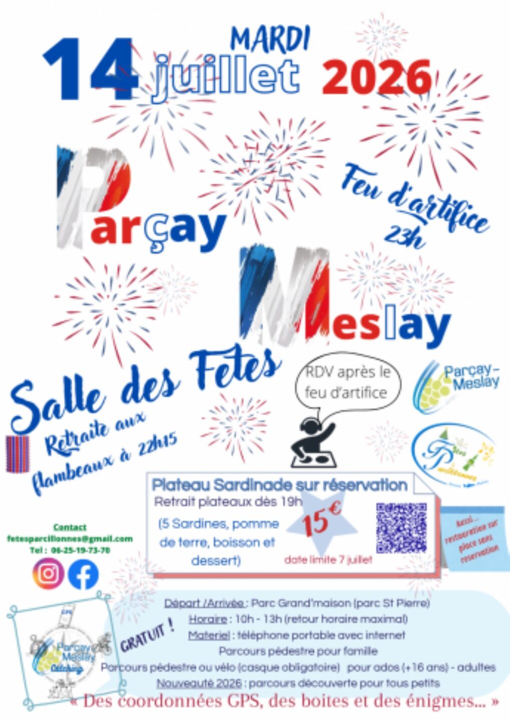 Fête Nationale Parçay-Meslay Parçay-Meslay