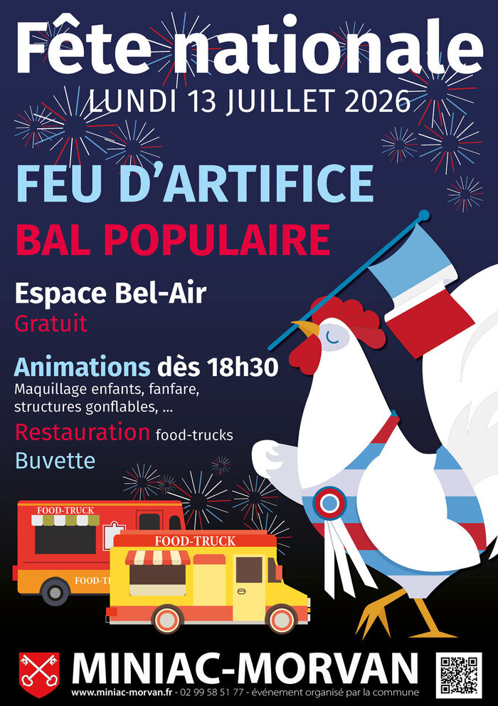 Fête nationale Stade Jean Fantou Miniac-Morvan